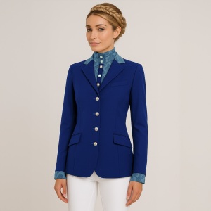 Korte rijjas met kant