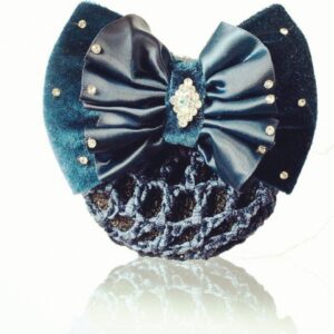 Strik haarnetje blauw