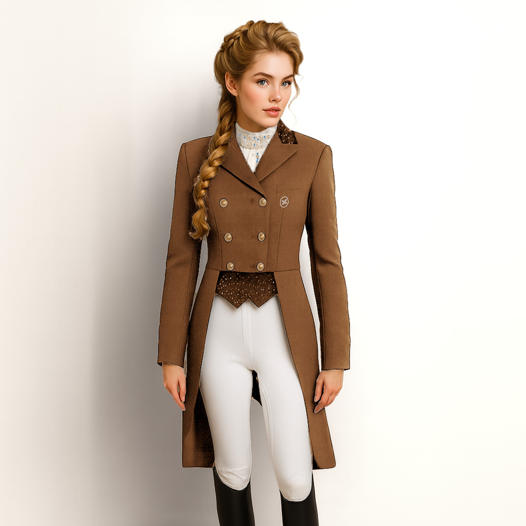 Lange rijjas paarden – Camel met kristallen