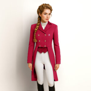 Luxe Lange Frambois Rijjas met Kristallen