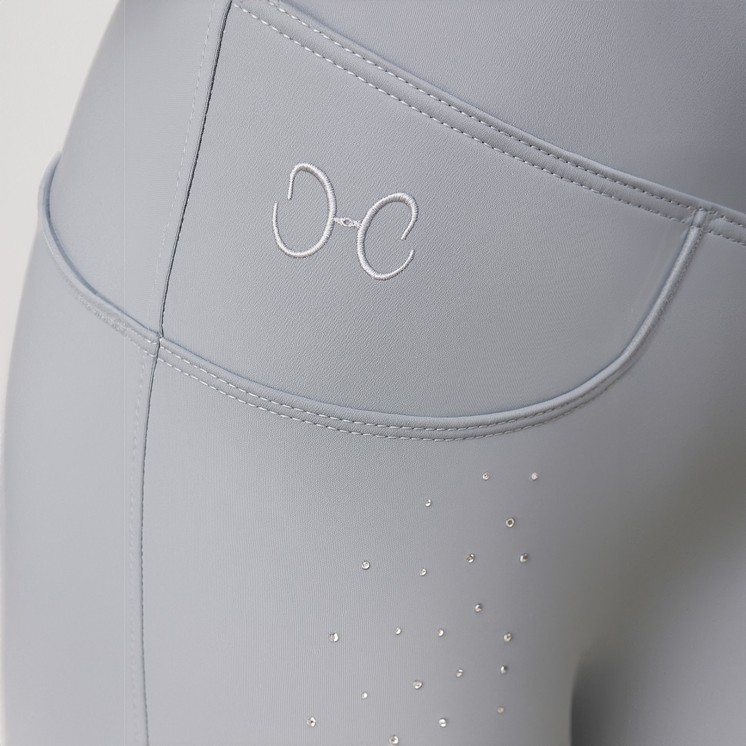 Zilvergrijze rijlegging stretch full-silicone - Afbeelding 4